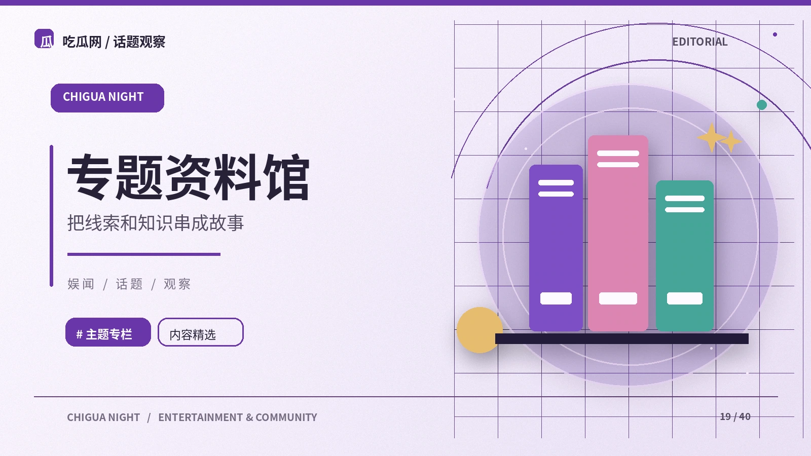 每周瓜单与专题档案